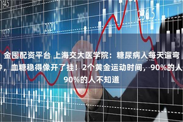 金囤配资平台 上海交大医学院：糖尿病人每天遛弯30分钟，血糖稳得像开了挂！2个黄金运动时间，90%的人不知道