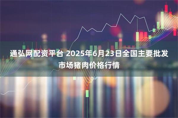 通弘网配资平台 2025年6月23日全国主要批发市场猪肉价格行情