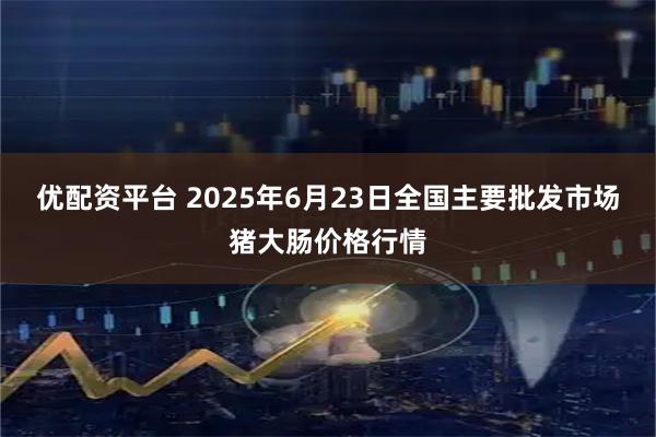 优配资平台 2025年6月23日全国主要批发市场猪大肠价格行情
