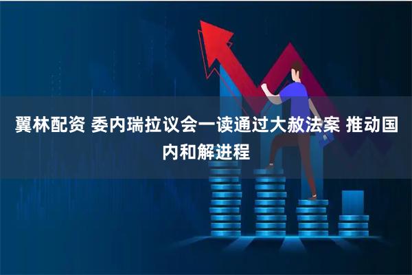 翼林配资 委内瑞拉议会一读通过大赦法案 推动国内和解进程